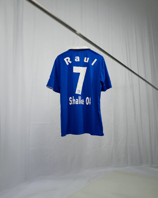 Schalke 2010/11 Raul Home Shirt (M)