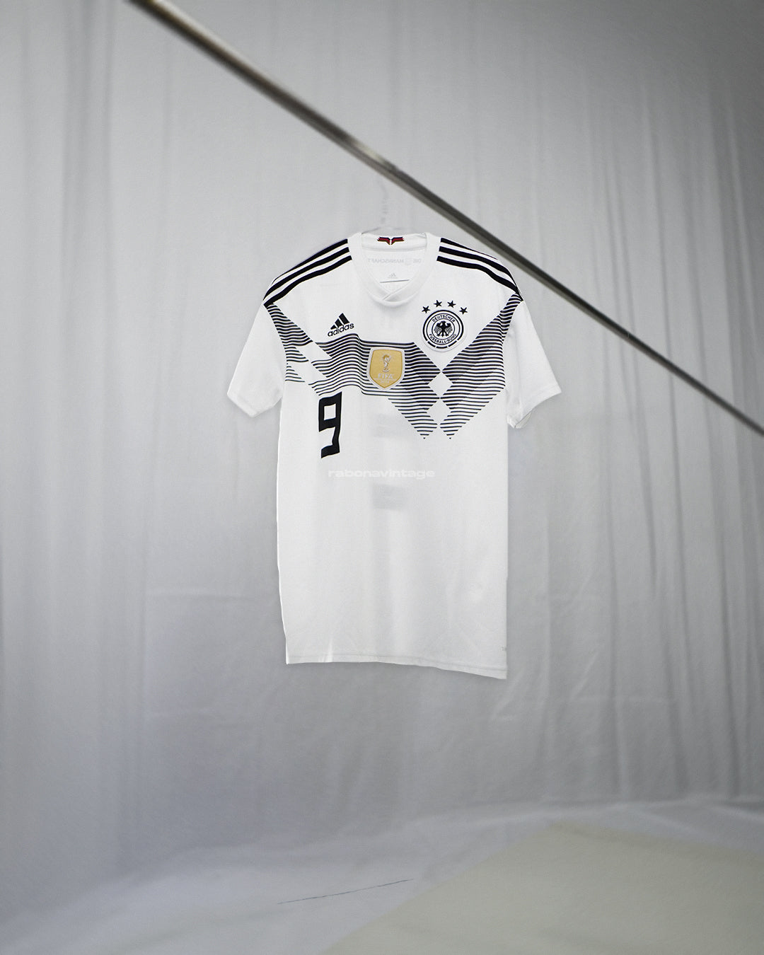 Germany #9 Werner 2018 Home Shirt (M)