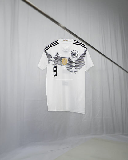 Germany #9 Werner 2018 Home Shirt (M)