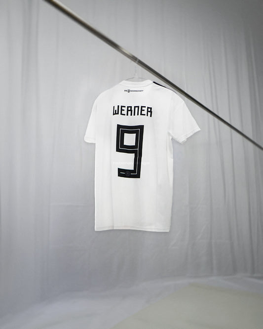 Germany #9 Werner 2018 Home Shirt (M)