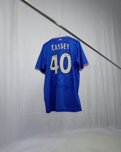 Rangers 2009/10 Cassey #40 Home Shirt (L)