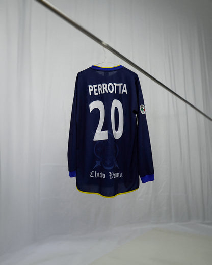 Chievo Verona 2002/03 Perrotta Longsleeve Third Shirt (M)